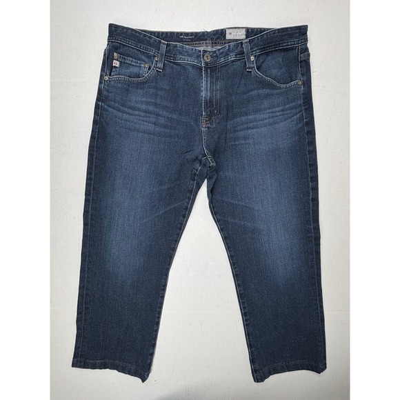 AG Adriano Goldschmied The Graduate Tailored Leg Jeans Mens 39X26 Short Whiskers - Picture 1 of 9